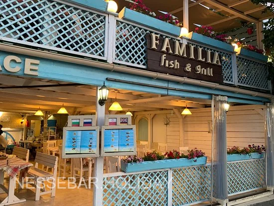 Fish&Grill Ресторант “Фамилия” Несебър – Подбрани вина, прекрасна храна и зашеметяваща гледка